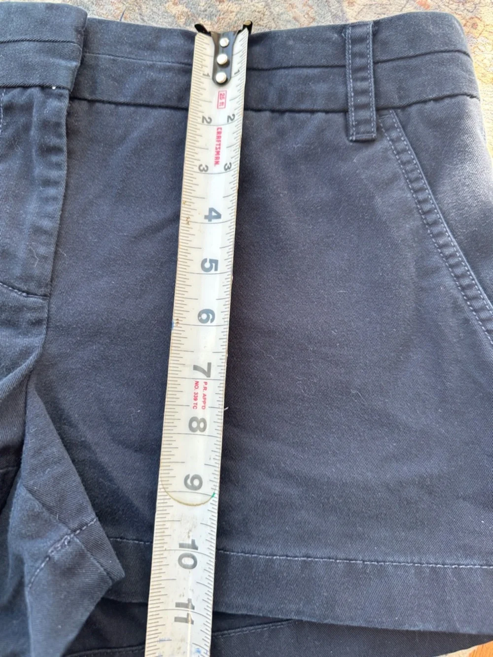 J. Crew Navy Women's Bermuda Shorts - Picture 3 of 5